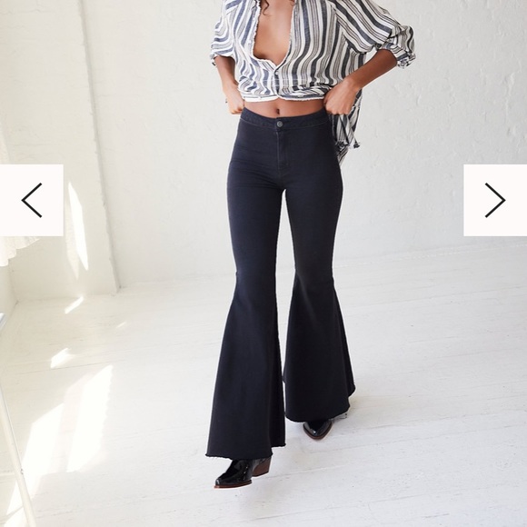 Free People Denim - Free People Just Float on Flare Jeans
